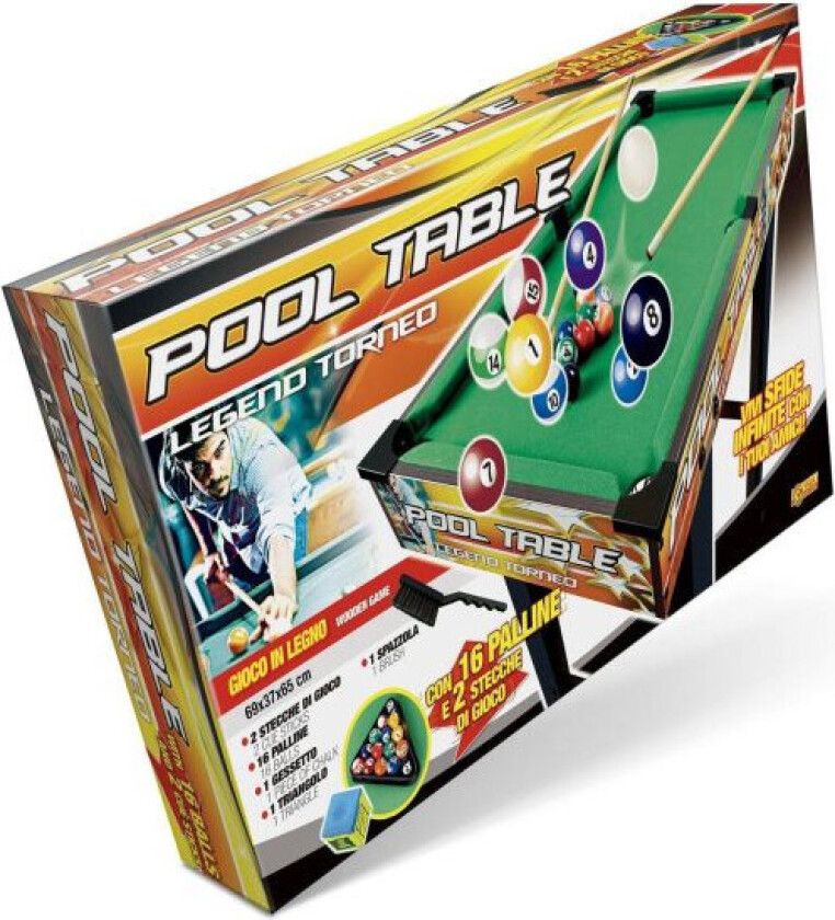 Legend Biljardbord - 69x37x65 cm (Torneo)