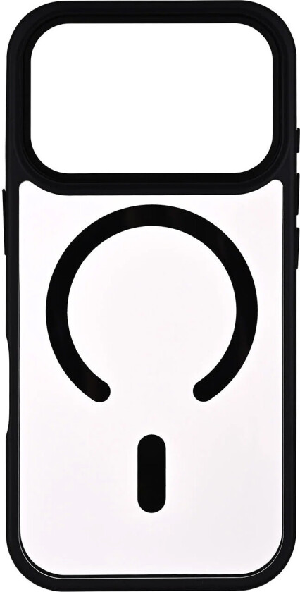 Bumper MagSerie Cover til iPhone 17 Pro - Transparent/Sort