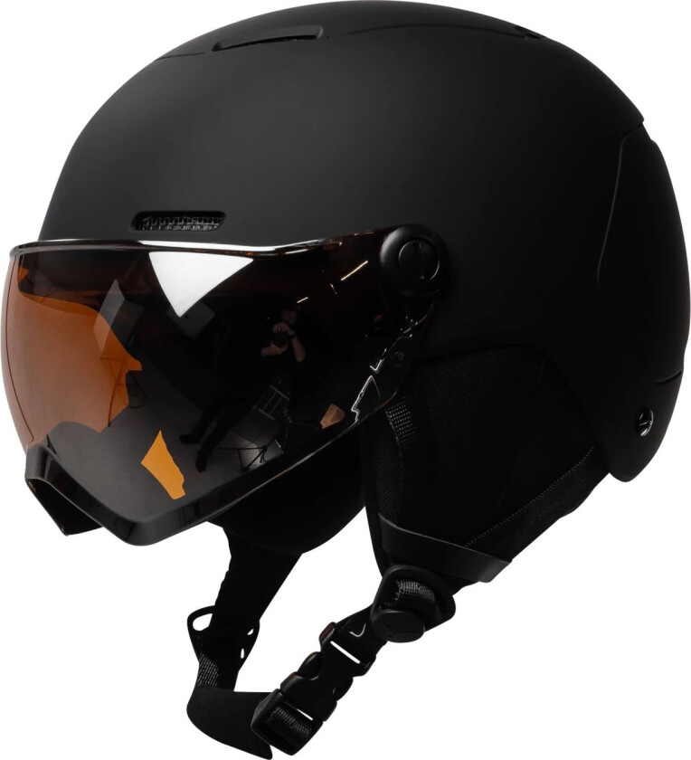 Alpine Helmet Bow Vision 23/24, alpinhjelm, junior Black matte