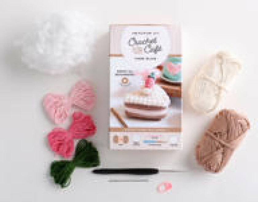 Crochet Café Amigurumi Kit Cake Slice