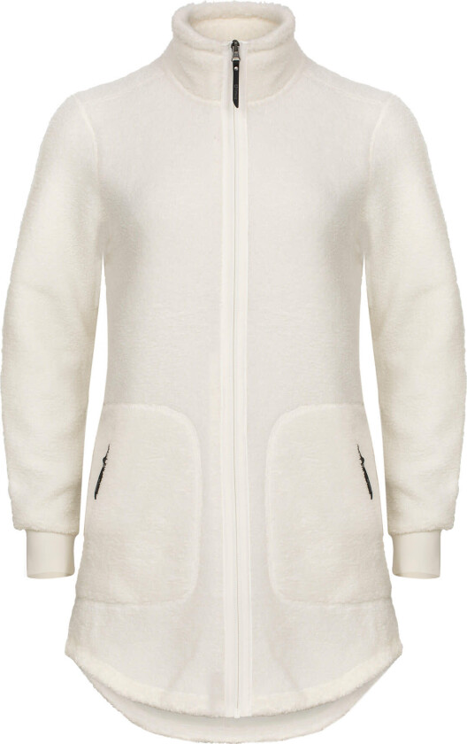 Women's Bonded Pile Jacket Long Cloud Dancer