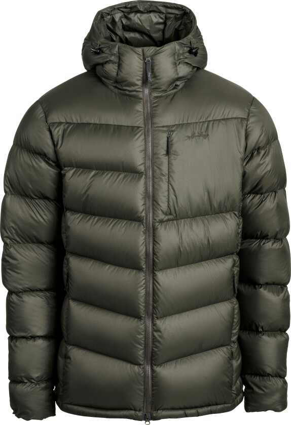 Men's Fulu Down Hooded Jacket Dark Forest Green