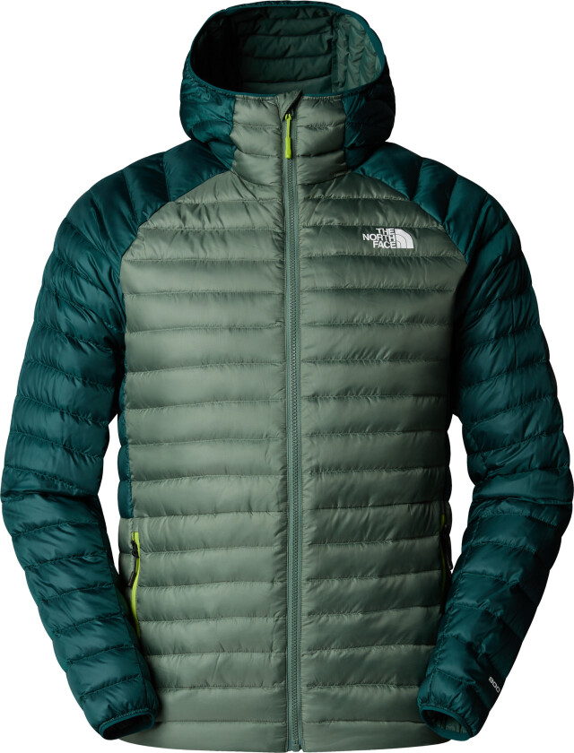 Men's Bettaforca Hooded Down Jacket Duck Green/Deep Nori