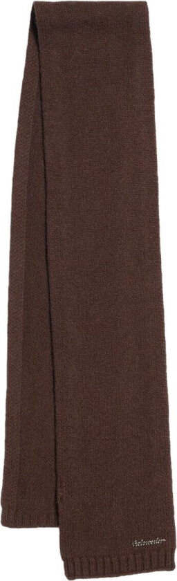 Wool Scarf Skjerf Brun Brun female