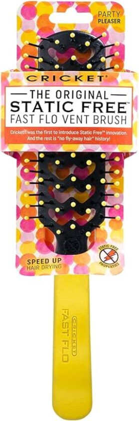 Static Free Fast Flo Vent Brush – Party Pleaser gul