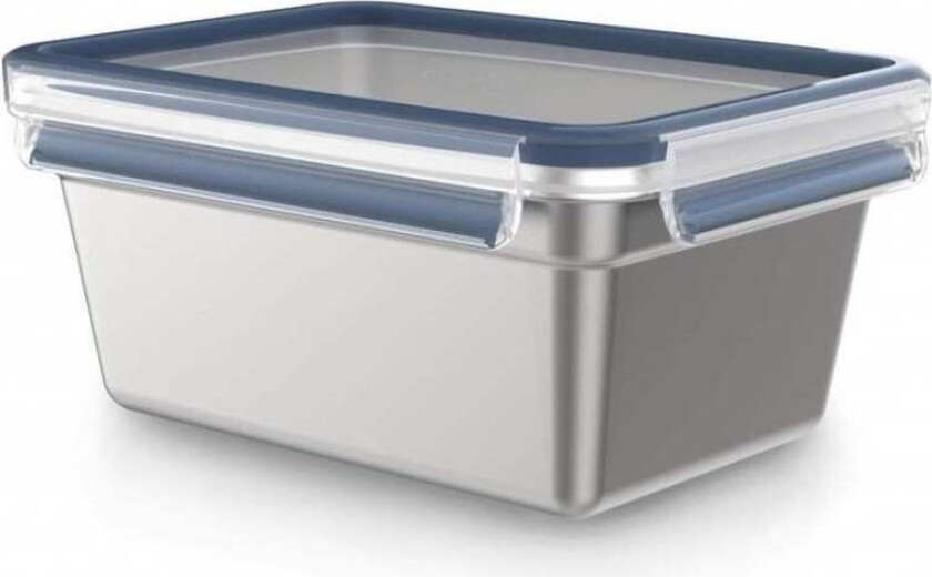 - MasterSeal Food container Rectangle 2,0 l - Stainless Steel