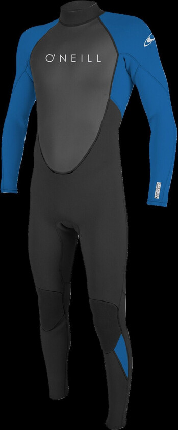 Reactor 3/2mm Back Zip Full, våtdrakt, junior BLK/OCEAN