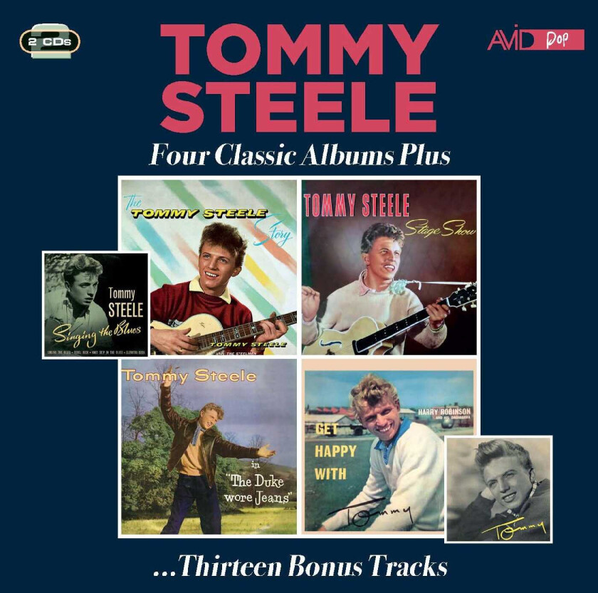 Tommy Steele Four Classic Albums Plus CD