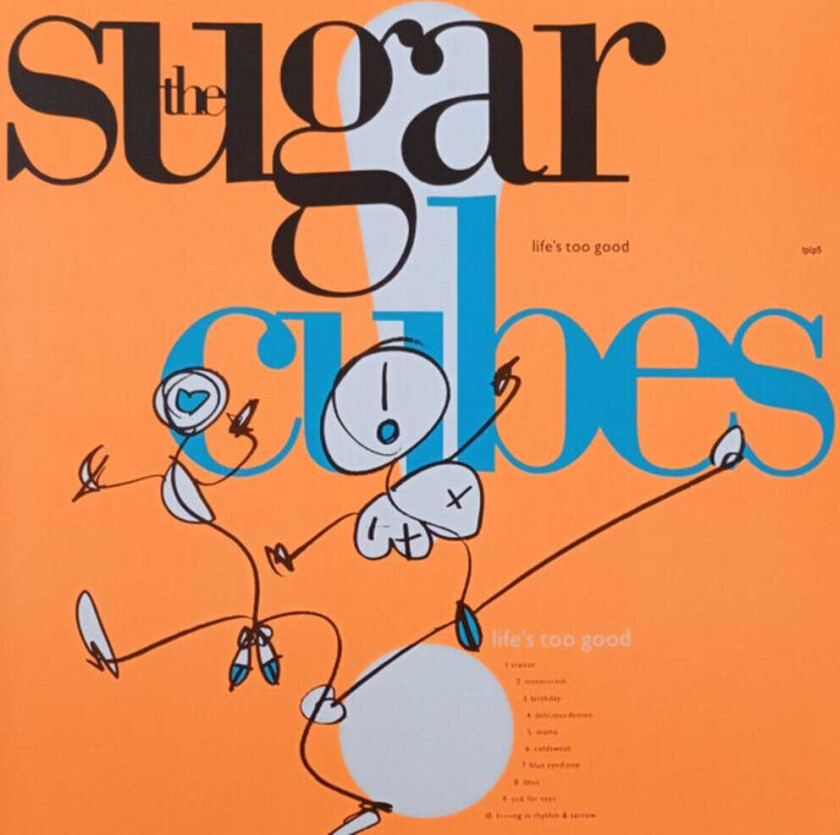 The Sugarcubes Life's Too Good LP/Vinyl