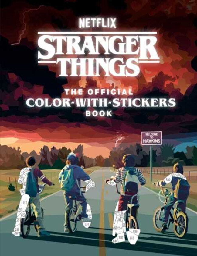 Stranger Things: The Official ColorwithStickers Book