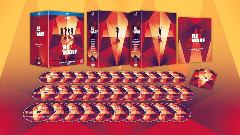 Red Dwarf Den Komplette Serien Bluray