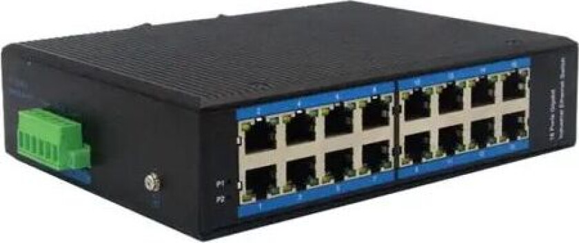 Digitus Industrial 16-port Gigabit Switch Unmanaged