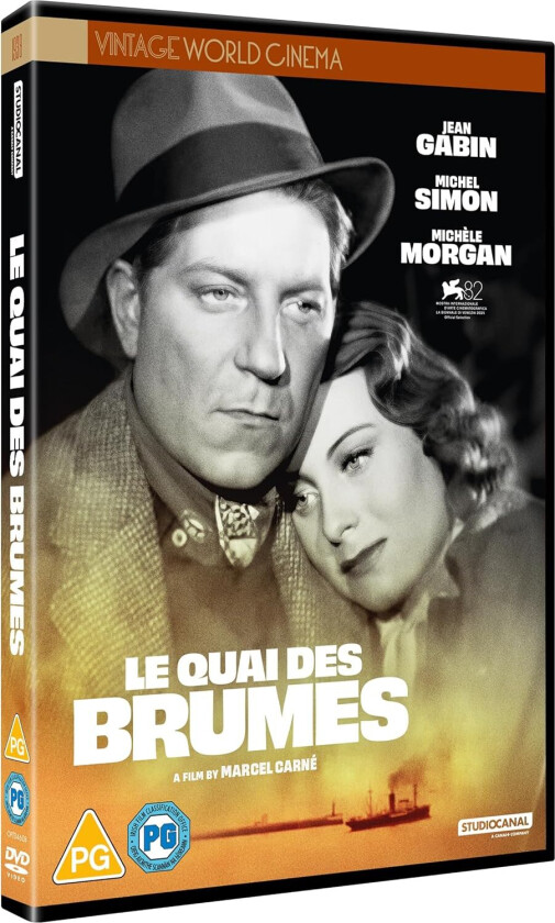 The Port Of Shadows (1938) / Tåkekaien DVD