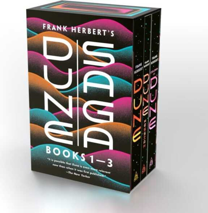 Frank Herbert's Dune Saga 3Book Boxed Set Dune, Dune Messiah, and Children of Dune