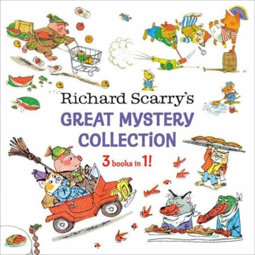 Richard Scarry's Great Mystery Collection 3booksin1!