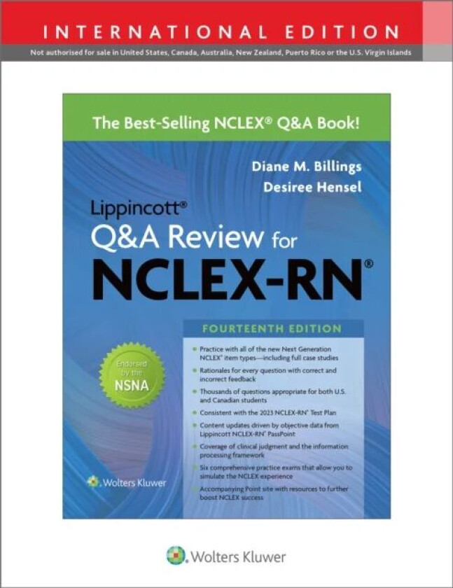 Lippincott Q&A Review for NCLEX-RN av Diane Billings, Desiree Hensel