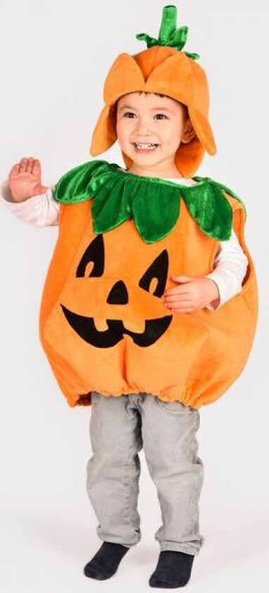 Kostyme Halloween Gresskar 2-4 år