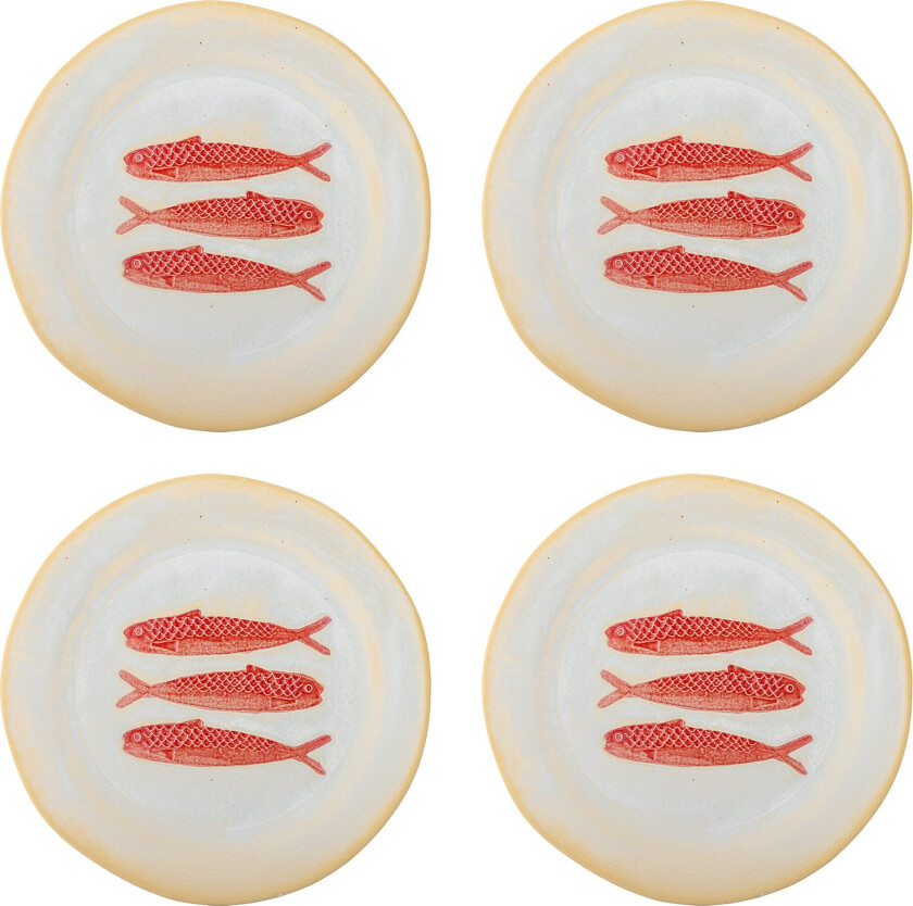 Hadden Plate - Red - Stoneware