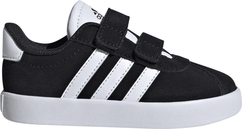 adidas VL Court 3.0 Infants Shoes, fritidssko, barn BLACK/WHITE