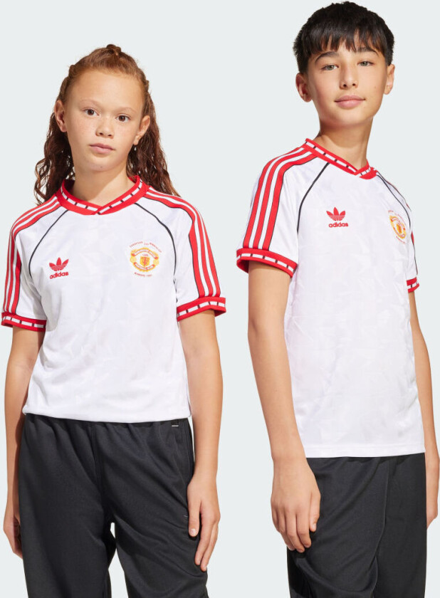 Manchester United Bortedrakt 1991 Barn Limited Edition - adidas, størrelse 152 cm