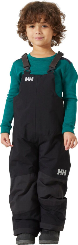 Rider 2 Ins Bib, Skibukser, Junior, Black