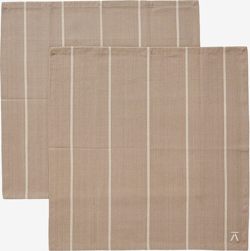 Serviett , 2-p - Beige