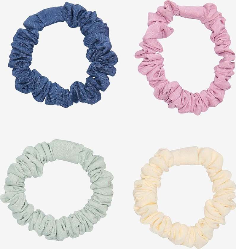 Scrunchie kogFrancis 4-pakning - Rosa