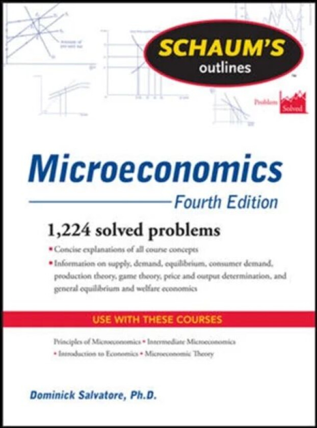 Schaum's Outline of Microeconomics, Fourth Edition av Dominick Salvatore
