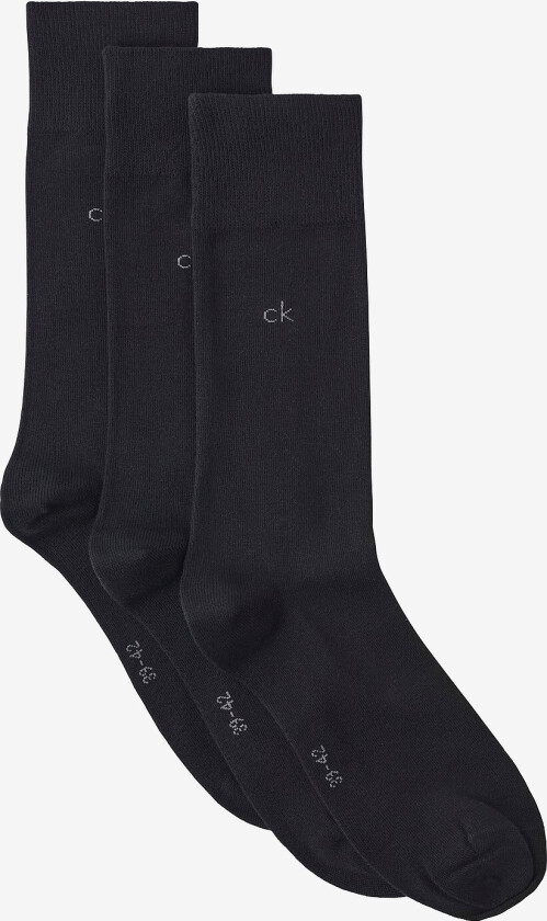 Sokker CK Men 3-pakning - Svart