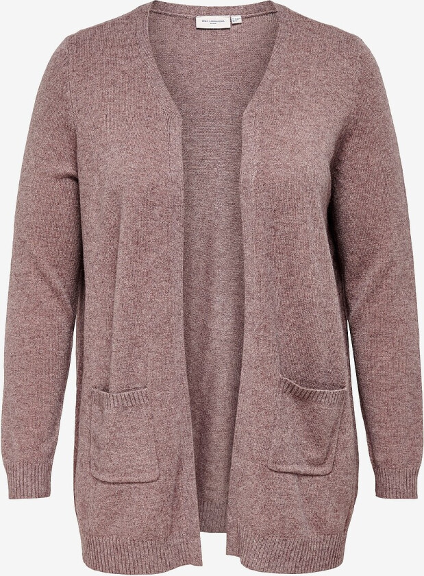 Cardigan carEsly L/S Open Cardigna Knt - Brun