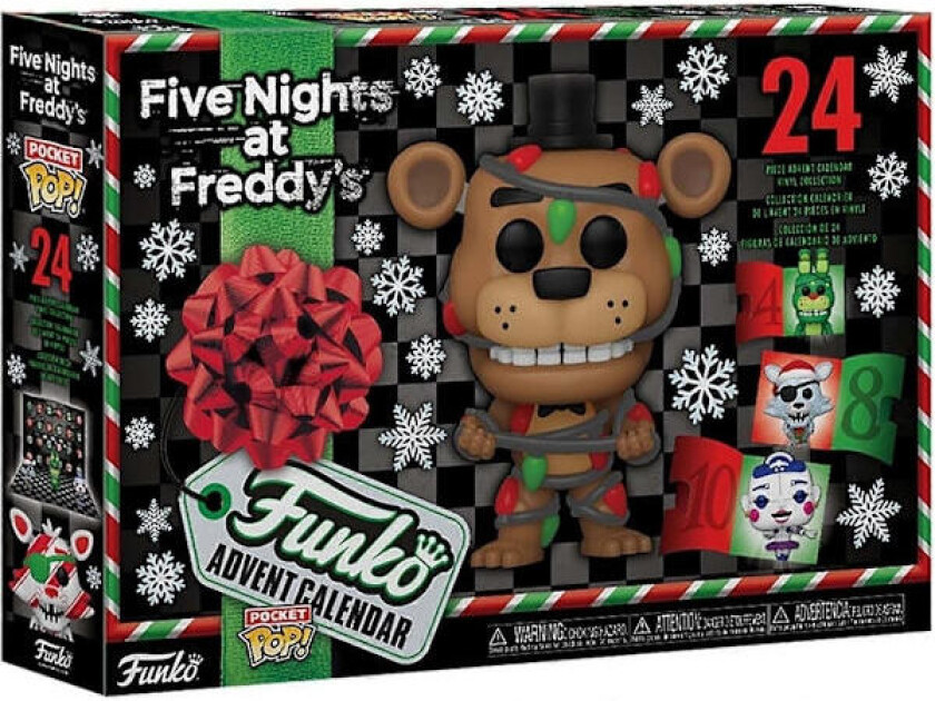 Adventskalender: Five Nights at Freddy's, 24 poser med Pops!
