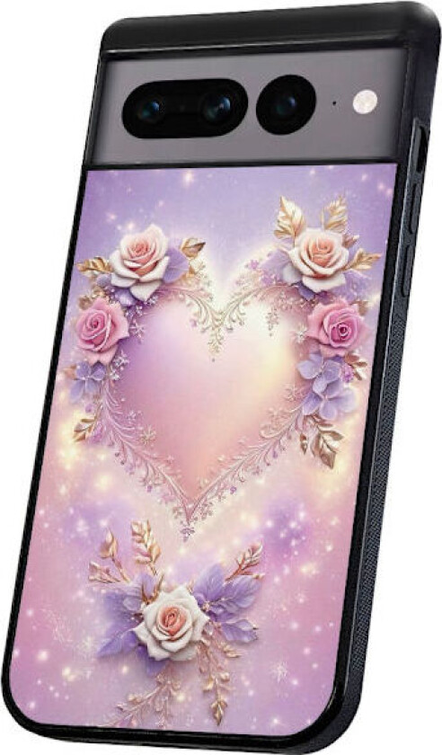 Google Pixel 8 Pro - Deksel/Mobildeksel Heart