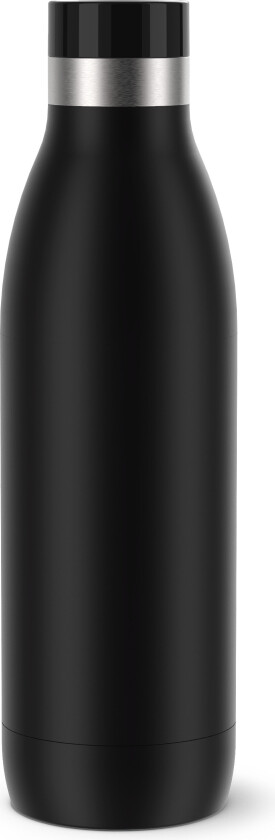 Bilde av Bludrop Drikkeflaske - 700ml, Rustfritt Stål - Sort