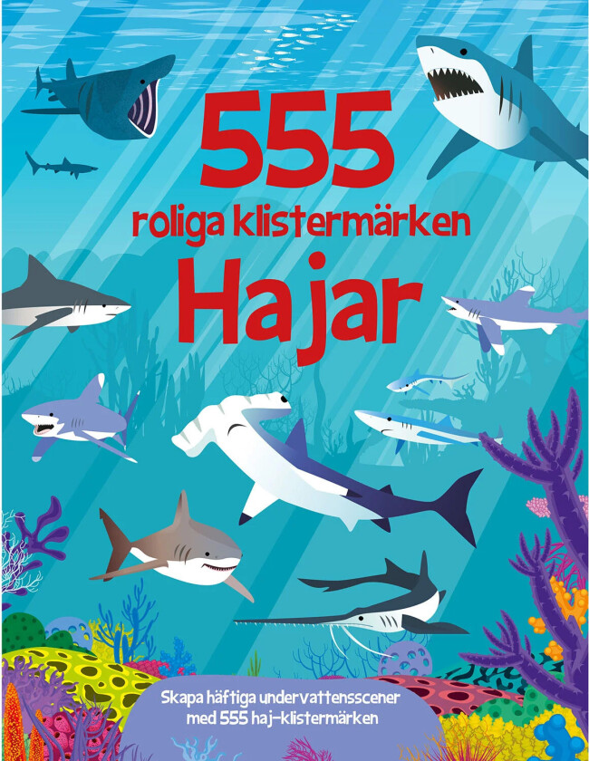 555 Morosom Klistremerker - 3+år - Haier