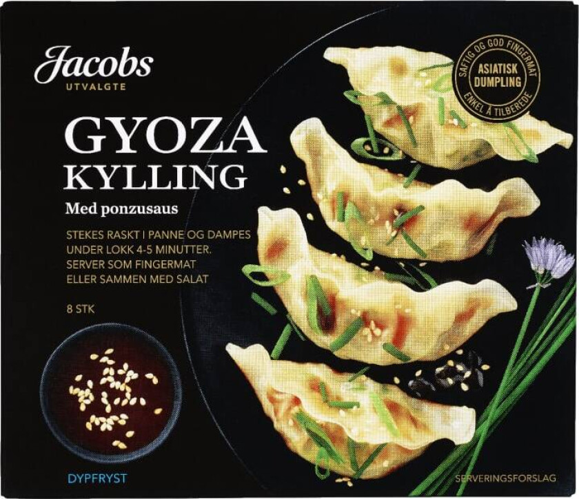 Gyoza m/Kylling 8stk 200g
