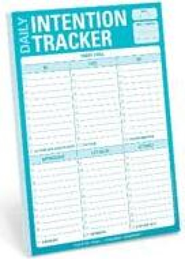 Intention Tracker Pad (Pastel Version)