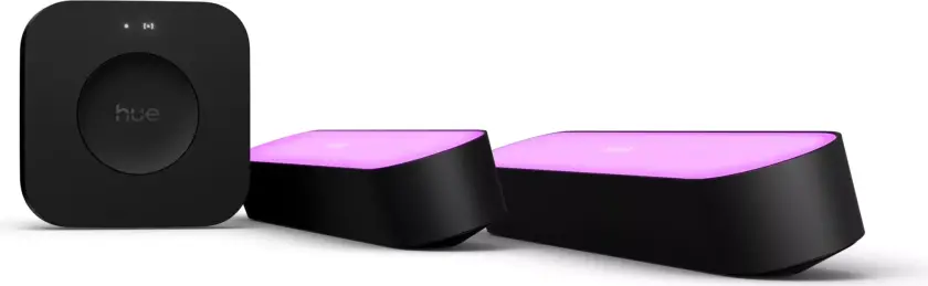 Hue White and color ambiance Startpakke: 2 Play light bars + Bridge Pro
