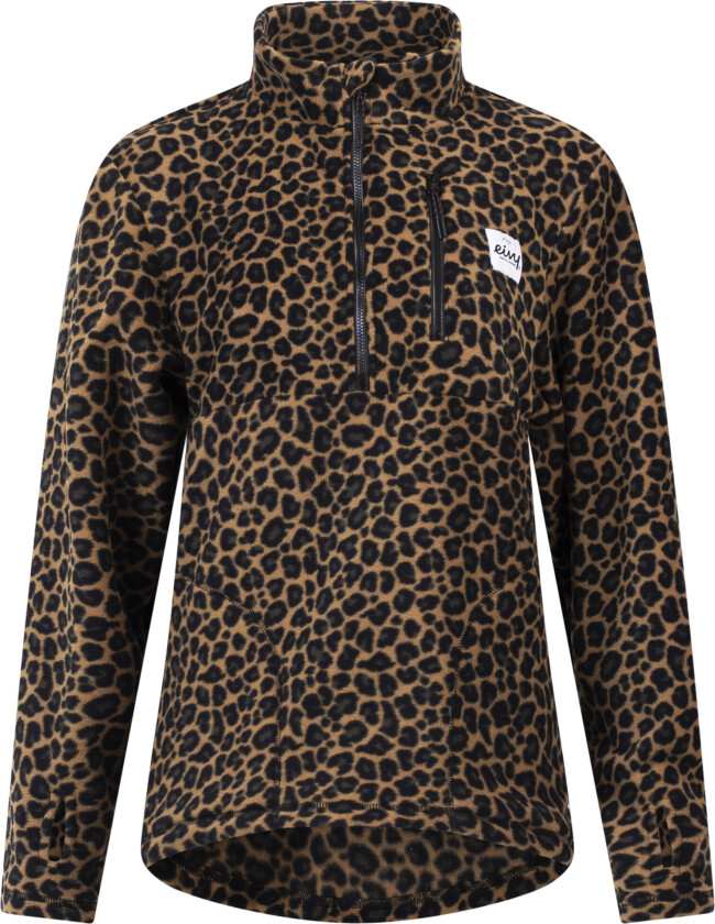 Women's Techlight Halfzip Fleece Leopard