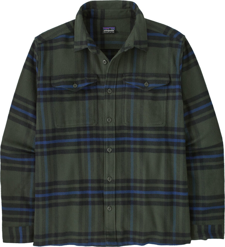 Men's Fjord Flannel Shirt Catch: Old Growth Green