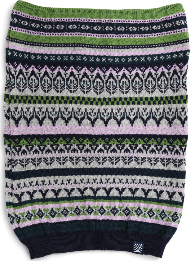 Utsira Tubular Scarf Marine/Pine Green/Light Charcoal