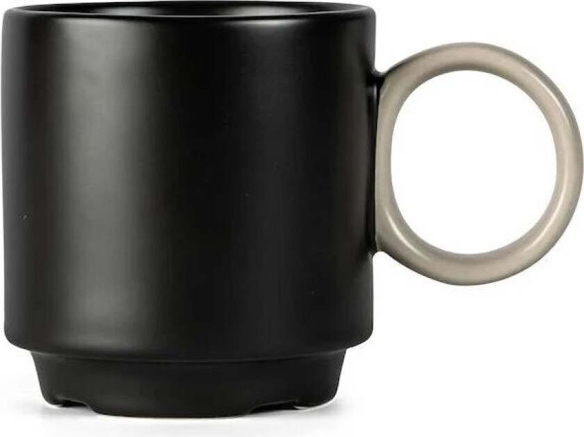 Noor kopp Ø7,5 cm Black-beige