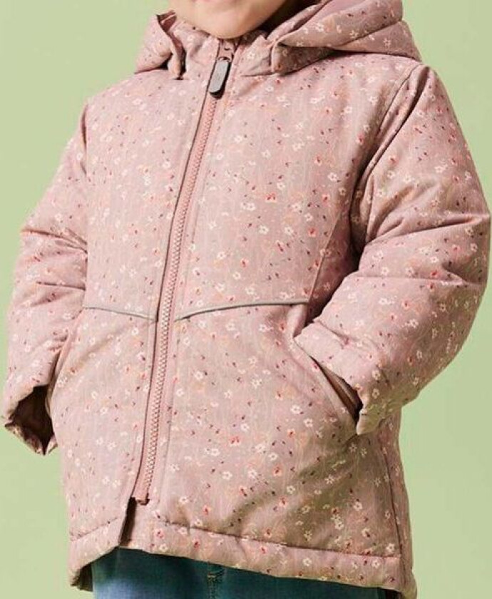 Name It Nmfmaxi vinterjakke til småbarn, Woodrose