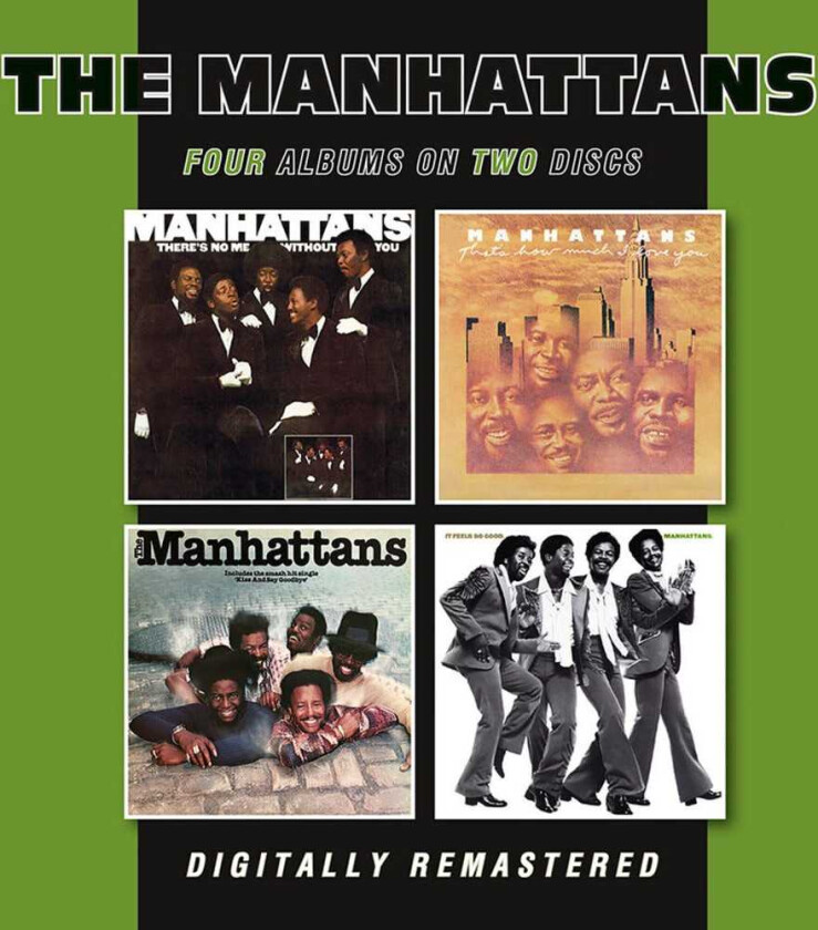 The Manhattans Four Albums CD