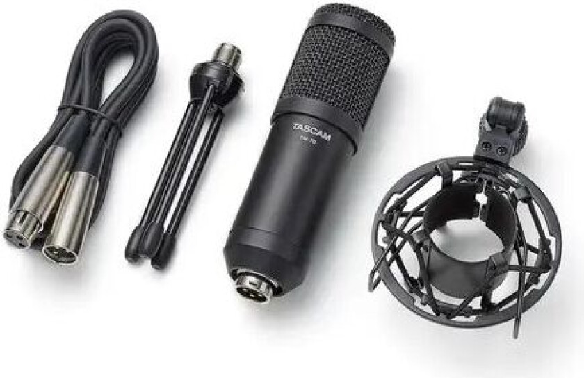 Tascam Dynamic Pod Mic Mount Stand And Cable Incl