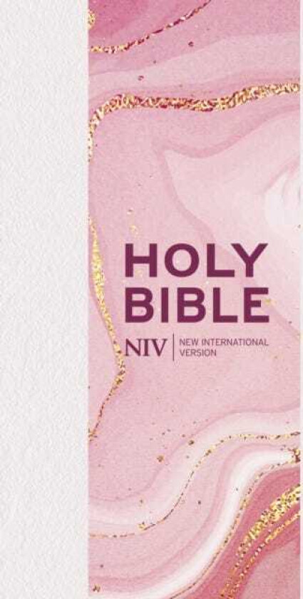 NIV Larger Print Personal Pastel Pink Bible