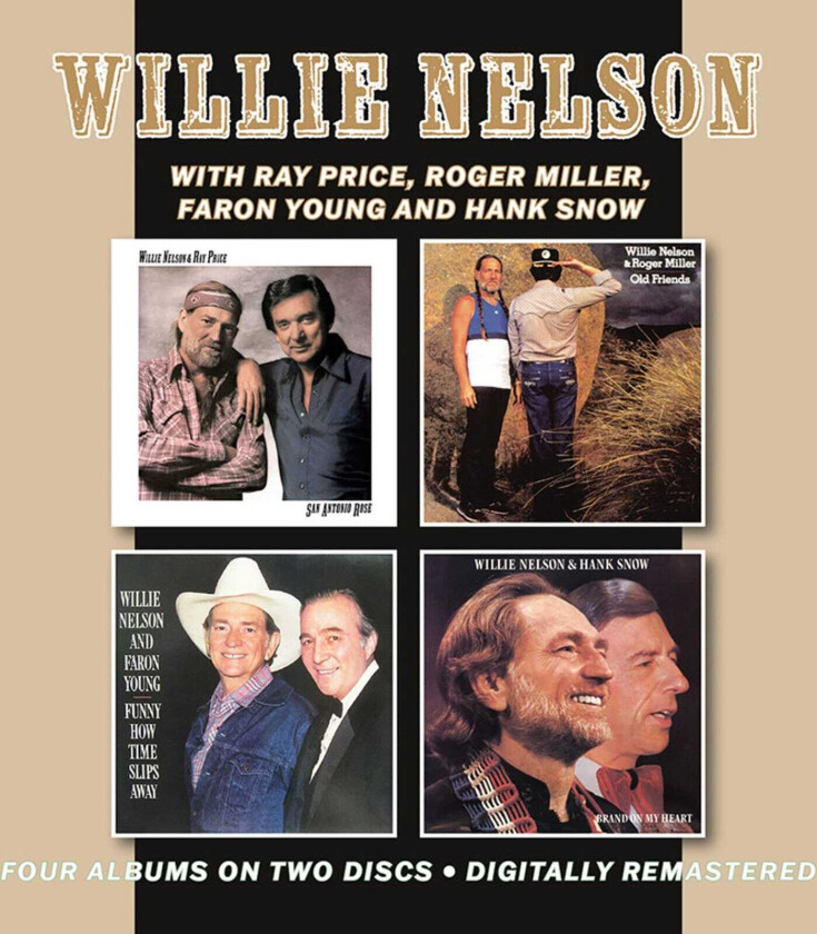 Willie Nelson Four Albums CD