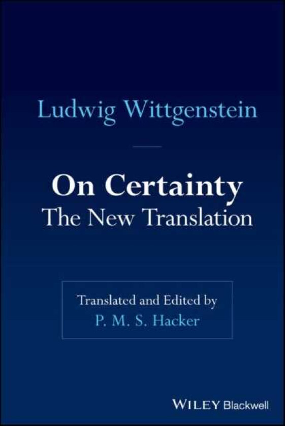 On Certainty The New Translation