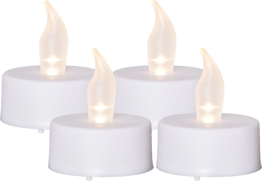 Led Telys - 4-pakning