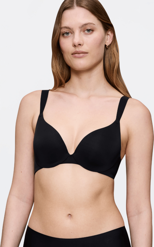 Body Make-Up Illusion BH med bøyle, svart, Størrelse: 70B, Kvinner