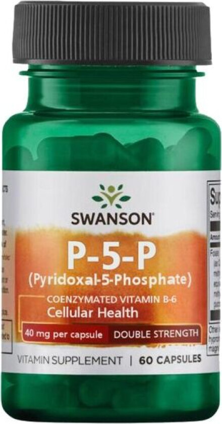 P-5-P - Vitamin B6 - 60 kapsler